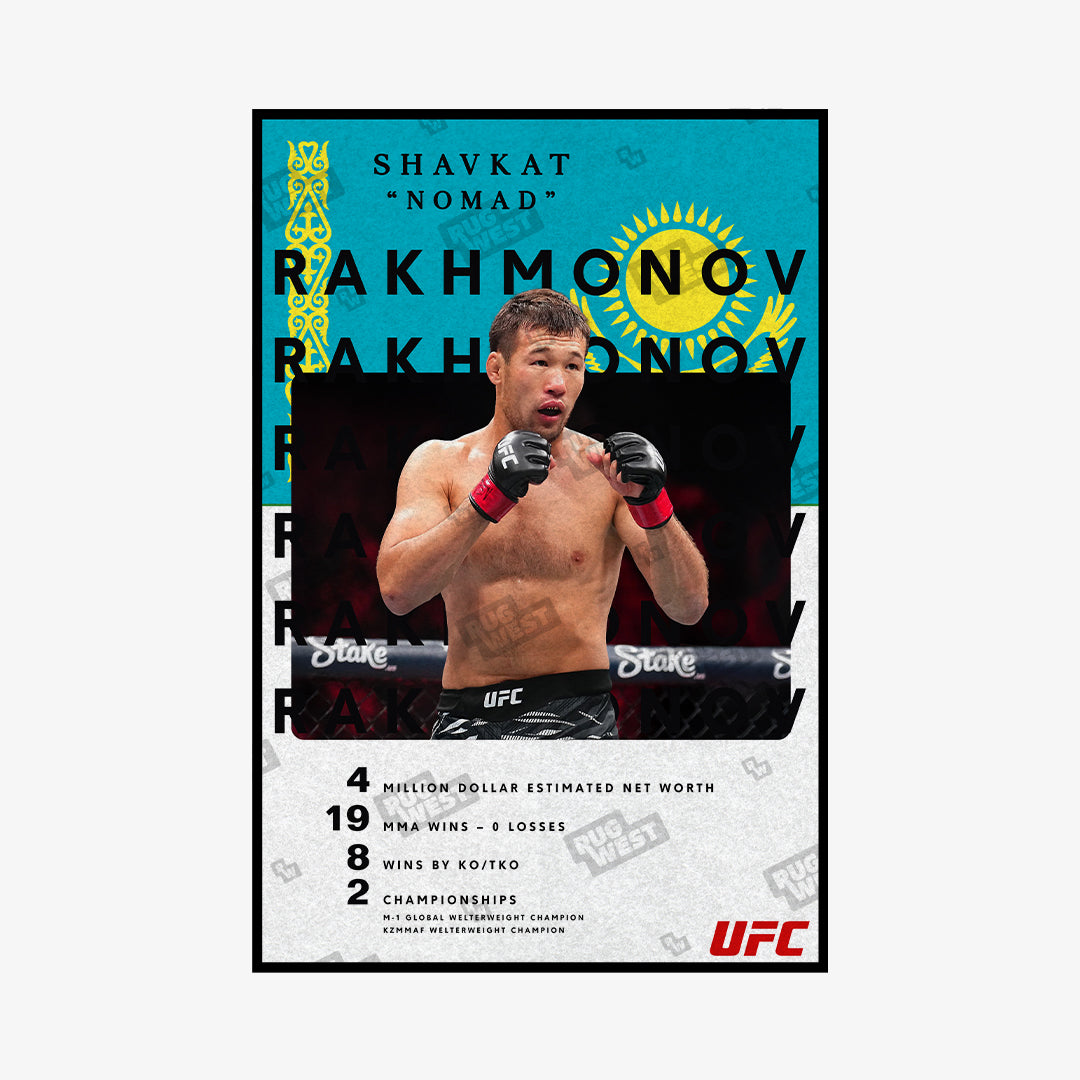 Shavkat Rakhmonov UFC Temalı Halı