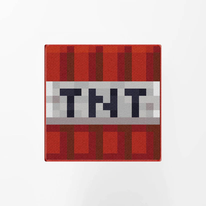 Minecraft TNT Halı