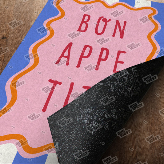 BON APPETITO Retro Mutfak Halısı