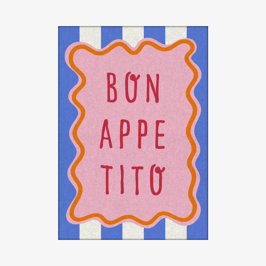 BON APPETITO Retro Mutfak Halısı