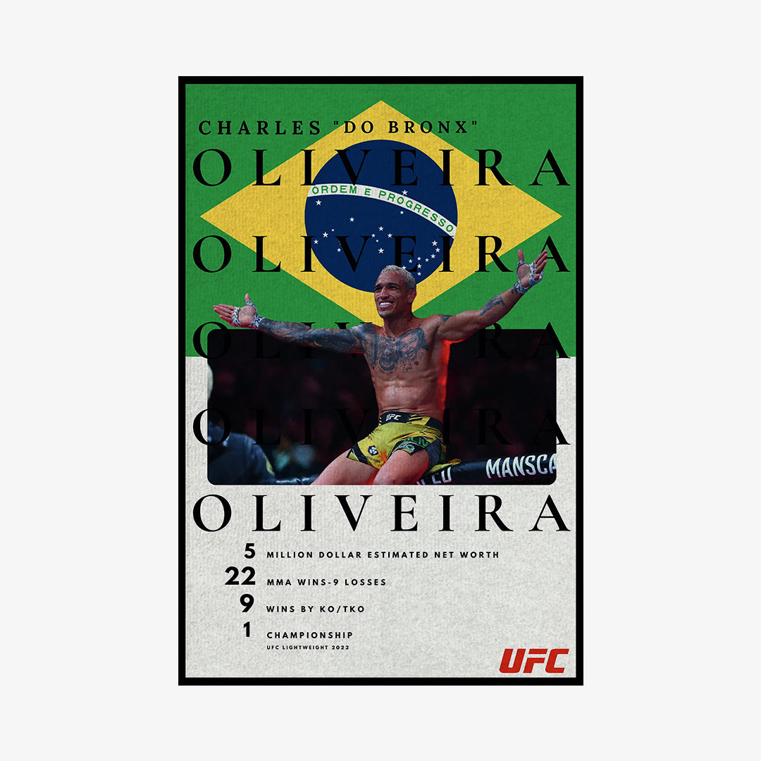 Charles Oliveira UFC Temalı Halı
