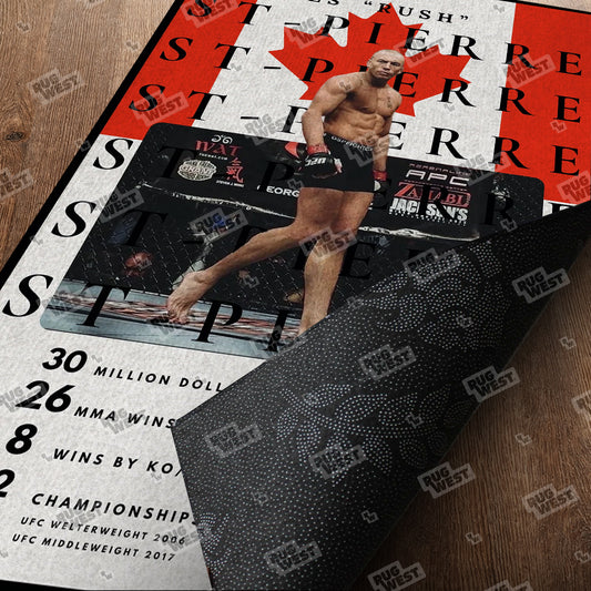 Georges St-Pierre UFC Temalı Halı