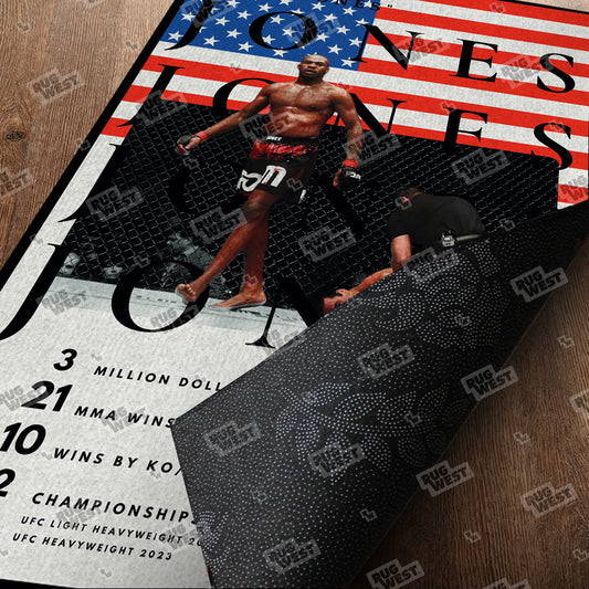 Jon Jones UFC Temalı Halı