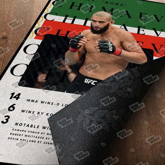 Khamzat Chimaev UFC Temalı Halı