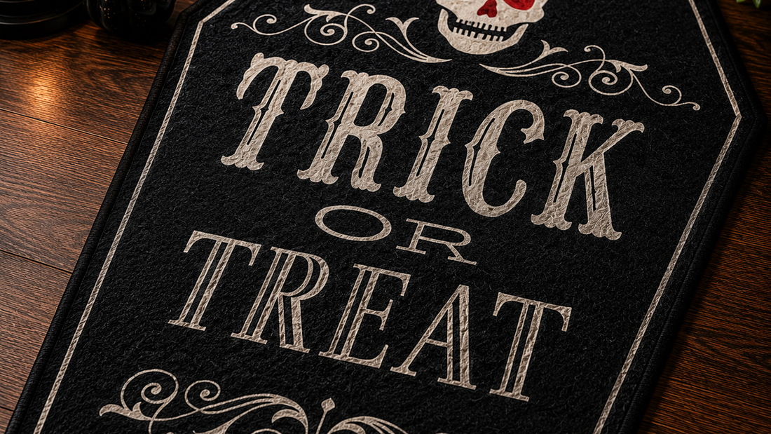 Halloween ev dekorasyonu için tabut halı - RugWest