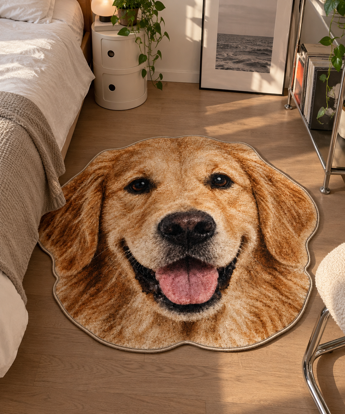 Kişiye özel köpek fotoğraflı halı hediye - RugWest