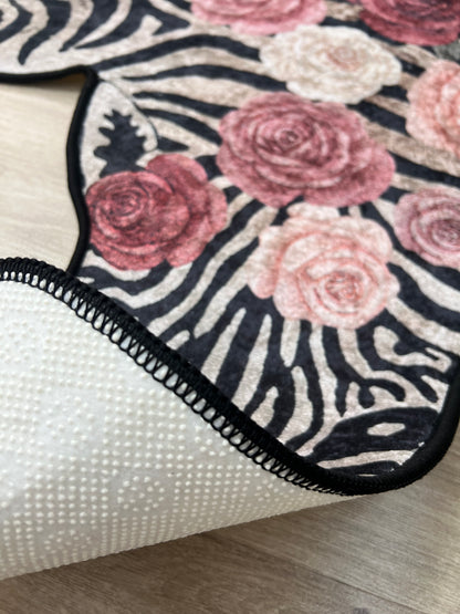 Rose Zebra Halı