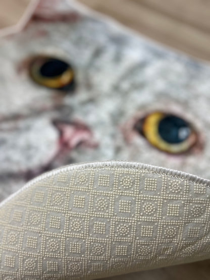 Kişiye Özel Kedi Halısı - Fotoğraftan Özel Tasarım Halı ürün özellikleri ve kullanım detayları - RugWest