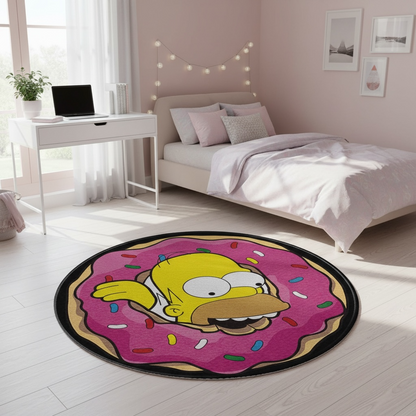 Simpsons Donut Halı