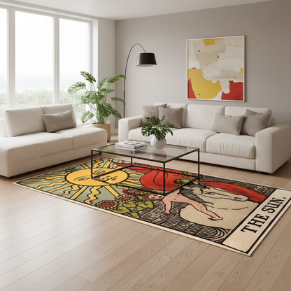 The Sun Tarot Halı