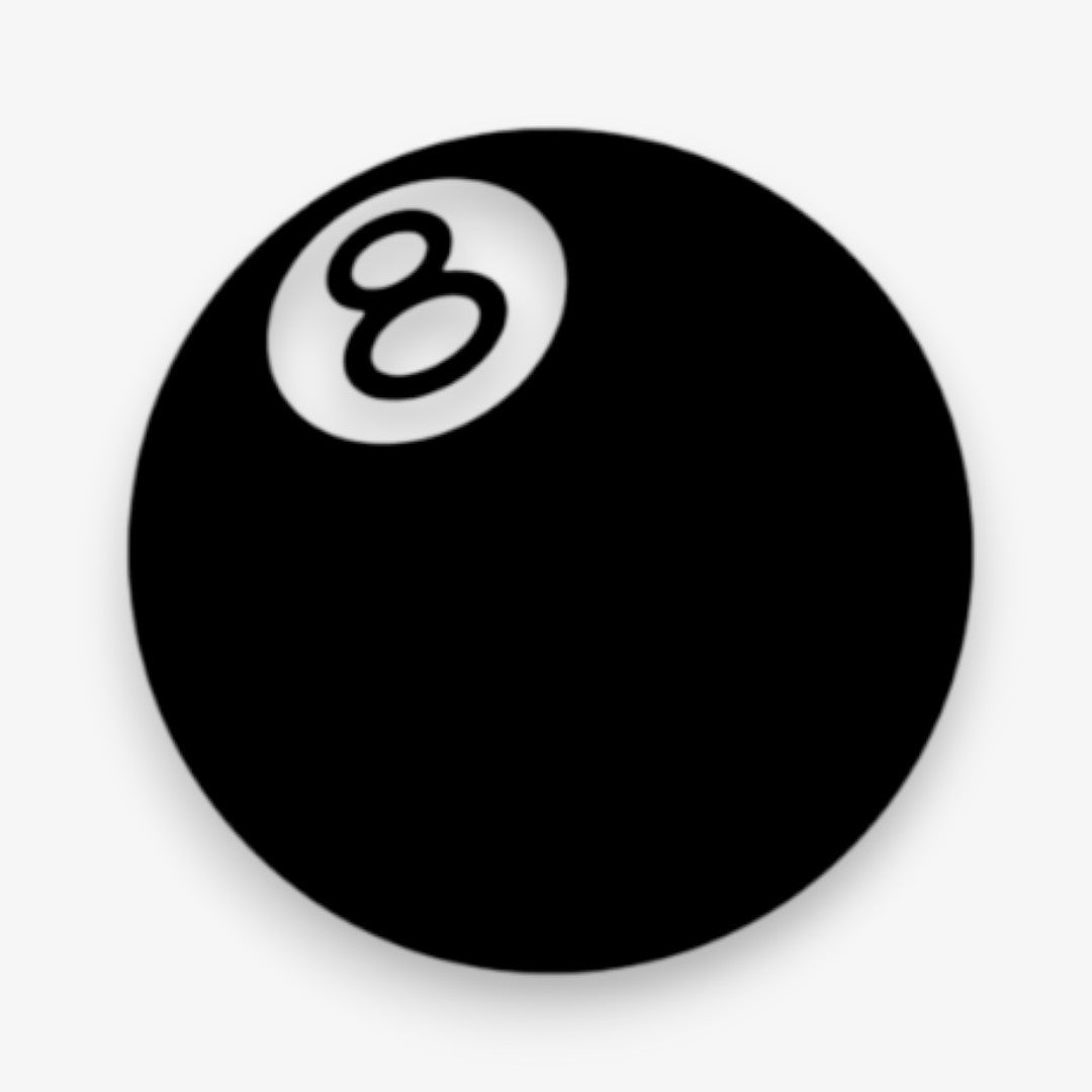 8 Ball Bilardo Topu Tasarımlı Yuvarlak Halı ürün görünümü - RugWest