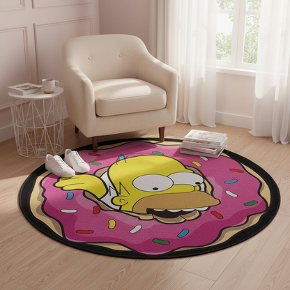 Simpsons Donut Halı