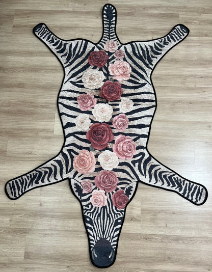 Rose Zebra Halı