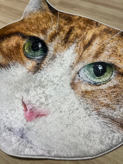 Kişiye Özel Tasarım Kedi Halı