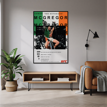 McGregor UFC Temalı Halı