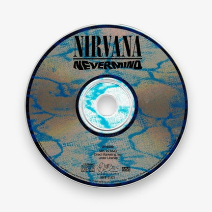 Nirvana Nevermind CD Tasarımlı Yuvarlak Halı ürün görünümü - RugWest