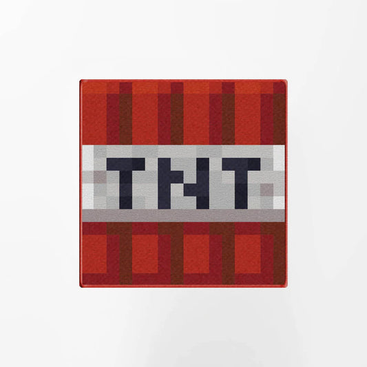 Minecraft TNT Halı