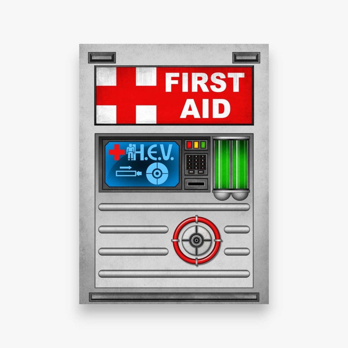 Half Life Medkit Halı