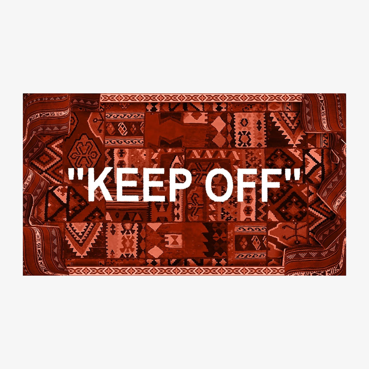 Keep Off Etnik Patchwork Tasarım Halı ürün görseli - RugWest