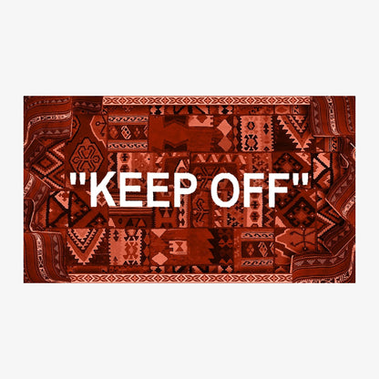 Keep Off Etnik Patchwork Tasarım Halı ürün görseli - RugWest
