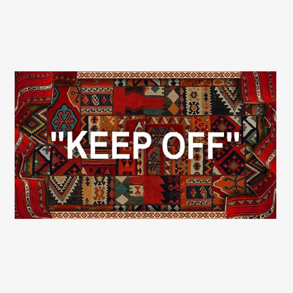 Keep Off Etnik Patchwork Tasarım Halı ürün görünümü - RugWest