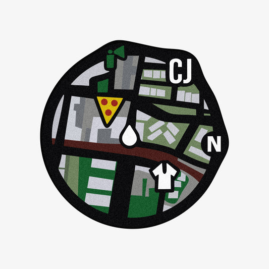 San Andreas Mini Map Halı