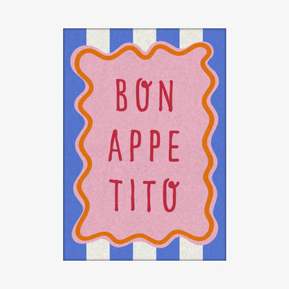 BON APPETITO Retro Mutfak Halısı