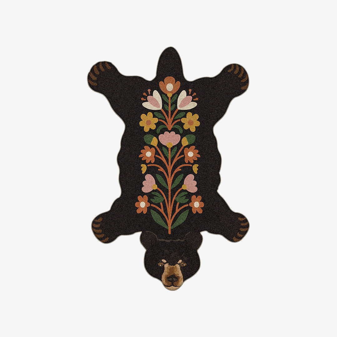 Floral Bear Halı