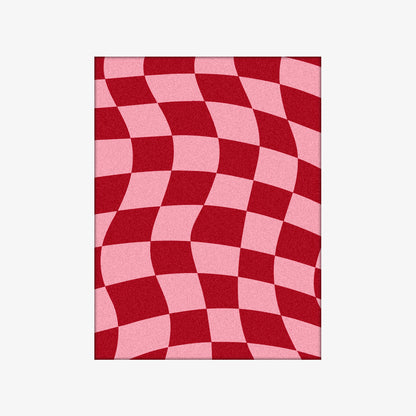 Red Pink Dama Halı