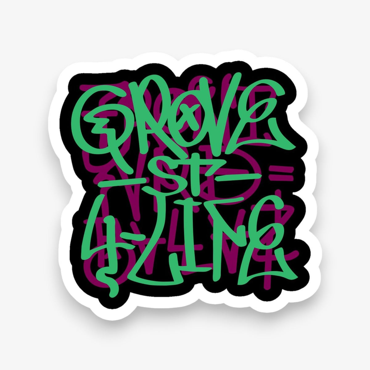 Groove St. 4 Life Graffiti Tasarım Halı ürün görünümü - RugWest
