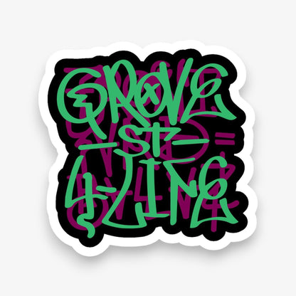 Groove St. 4 Life Graffiti Tasarım Halı ürün görünümü - RugWest