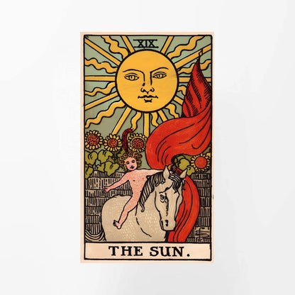 The Sun Tarot Halı